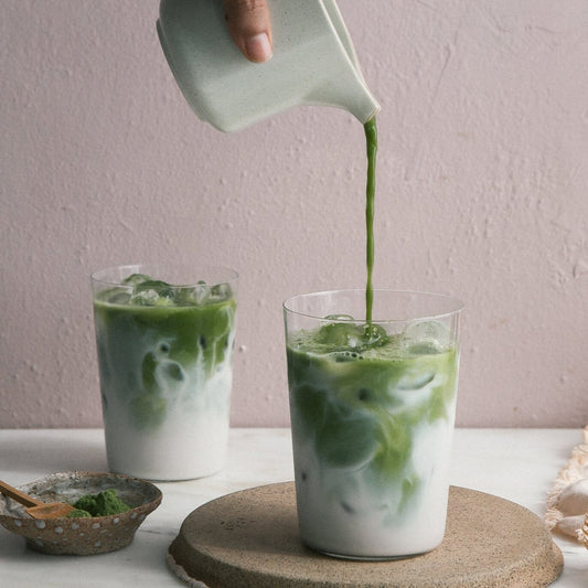 Flavored Matcha Latte